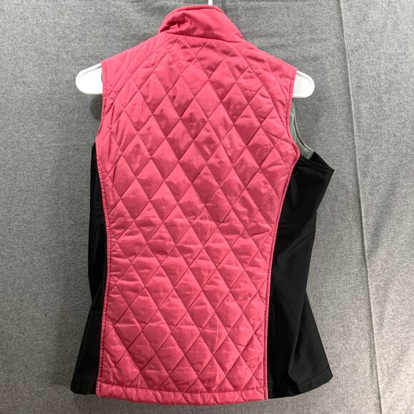 MARKER Puffer Vest Womens Small Pink Winter Vest - Picture 2 of 5